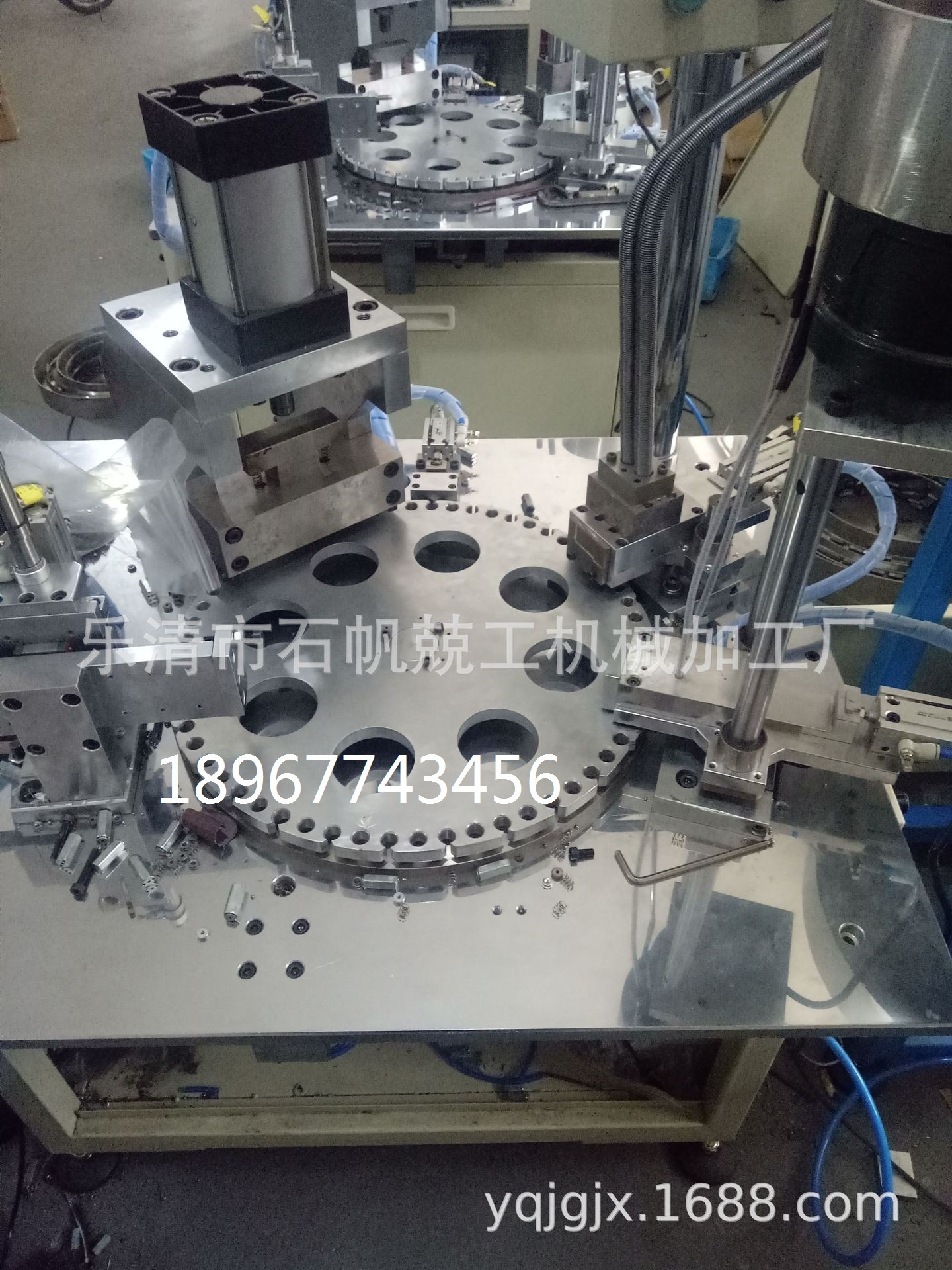 厂家批发供应六角钢珠弹簧施封锁铅封锁自动组装铆接机非标设备