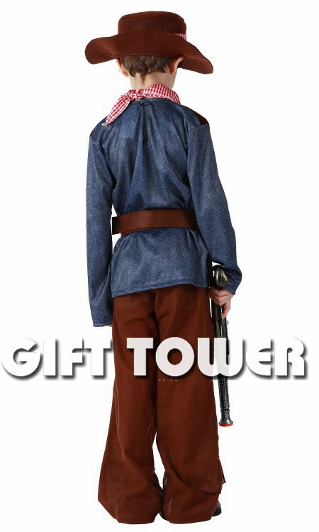 Hwan-woo's carnival costume, mascots, dance hero performance costume,B-0272 handsome little cowboy detail image 5