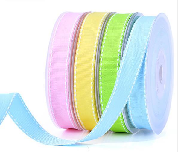 厂家批发 红色跳线带 跳线螺纹缎带多种尺寸颜色提供13mm