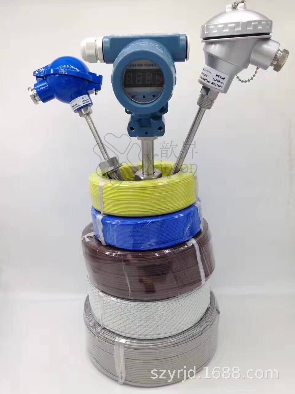 PT100台湾特氟龙热电阻三芯补偿导线 测温线 感温线 深圳批发