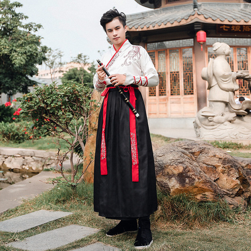Martial arts Hanfu ru skirt 