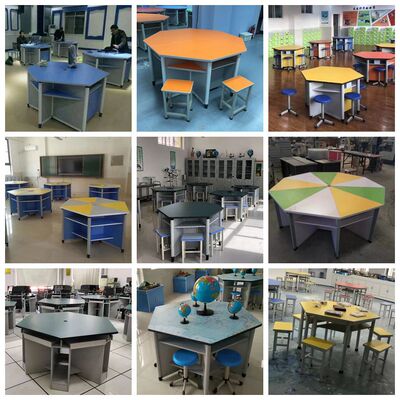 Hexagon Octagon Bench discuss Polygon The computer table colour Combination tables Reading table