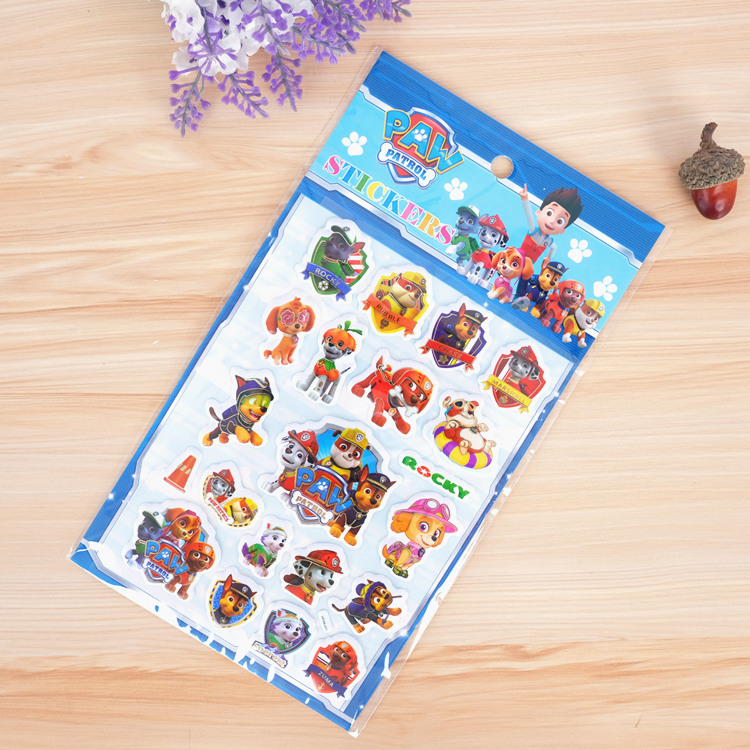 厂家直销 精美3D立体泡泡贴 儿童卡通贴纸现货|ms