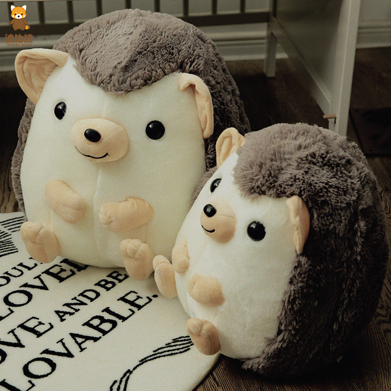 Bobbi oso peluda ronda rodante esférica erizo muñeca de juguete de peluche grande agarrar máquina muñeca al por mayor