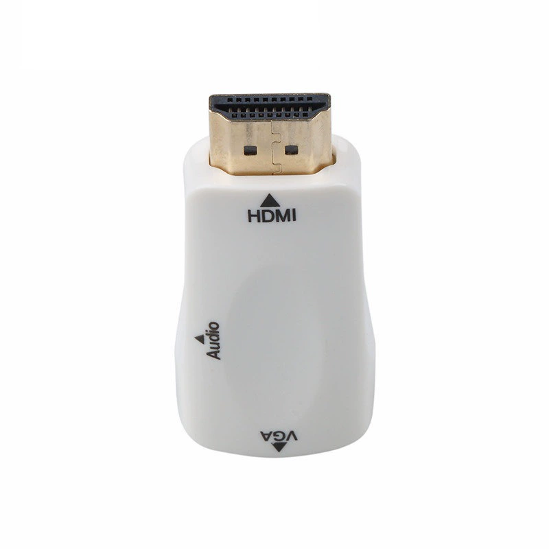 HDMI на VGA переходник с аудио 1080p HDMI на VGA с аудио передача