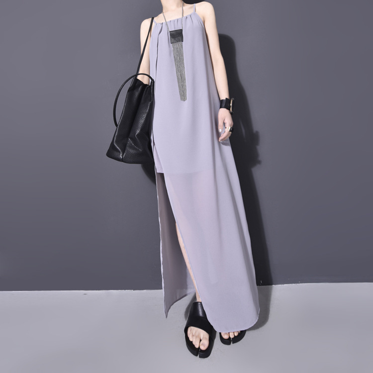 Robe femme CADRAN SOLAIRE DE ZHONGCHUANG en Mousseline - Ref 3327355 Image 12