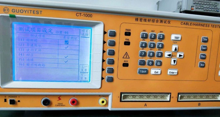 Обслуживание быстрой скорости машины испытания провода мульти-канала CT-1000 Тип-к национальное