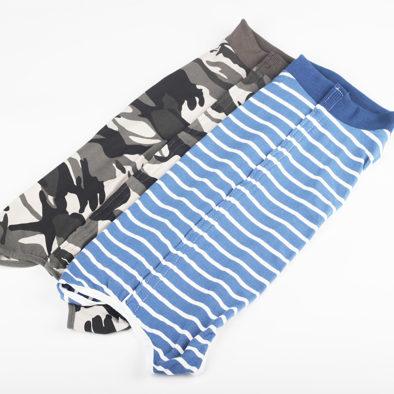 定制亚马逊新款宠物绝育手术服高弹透气狗断奶绝育犬术后服绝育服