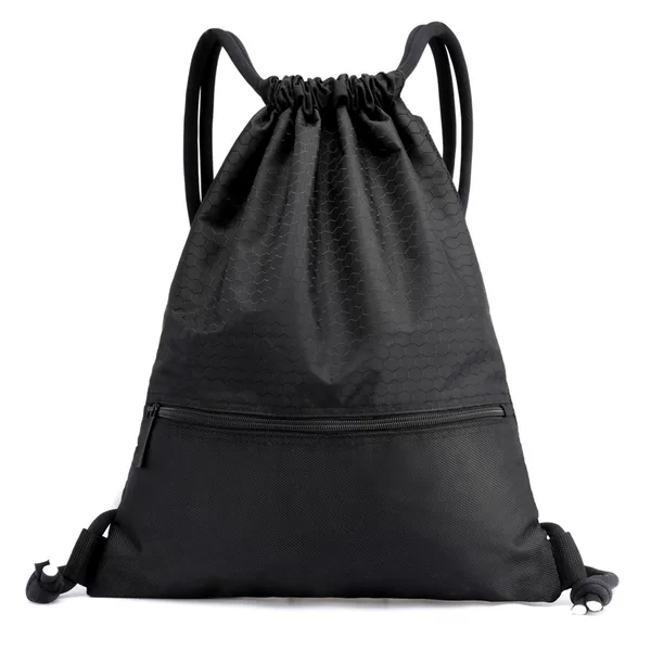 Drawstring Backpack Outdoor Travel Waterproof Foldable Backpack Unisex Sports Gym Bag Portable