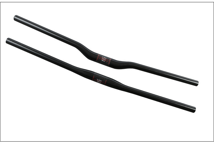 Ultra-Light Handlebar Bicycle Handlebar Straight Handlebar Swallow Handlebar 3K Handlebar Full Carbon Fiber Mountain Bike Handlebar 31.8 Road Bike Lightweight