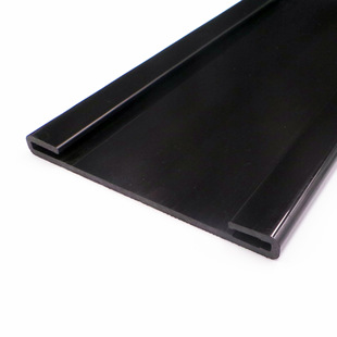 Powerful manufacturers ABS plastic extrusion processing ABS profile ABS wide cover plate has good fireproof performance