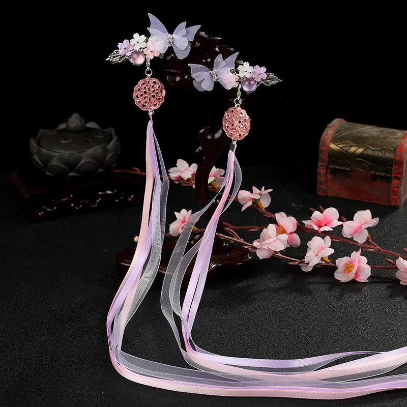 chinese hanfu hair accessory for girls Ancient ornaments Chinese hanfu