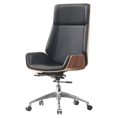 深圳时尚老板椅办公椅 现代简约会议椅大班椅子洽谈椅 现货供应|ms