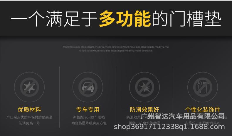 Suitable for Kia's New Generation Smart Car Door Slot Mat, Water Cup Mat, Car Dust-Proof Storage Mat, Interior Modification Anti-Slip Mat