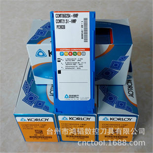 ����KORLOY/�˄��������M��܇��ƬCCMT60204-HMP PC9030�µ��^
