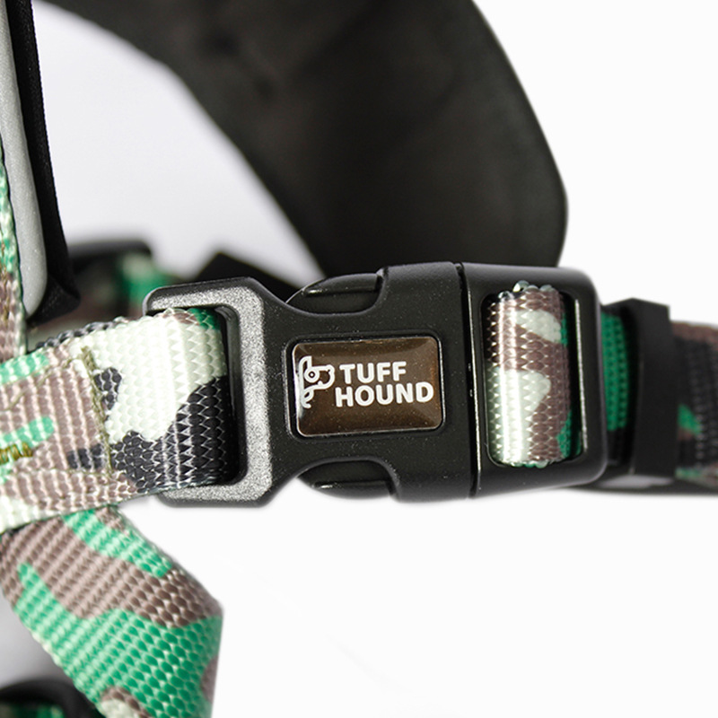 TUFFHOUND狗狗胸背带背心式迷彩狗背带狗链狗绳批发宠物用品