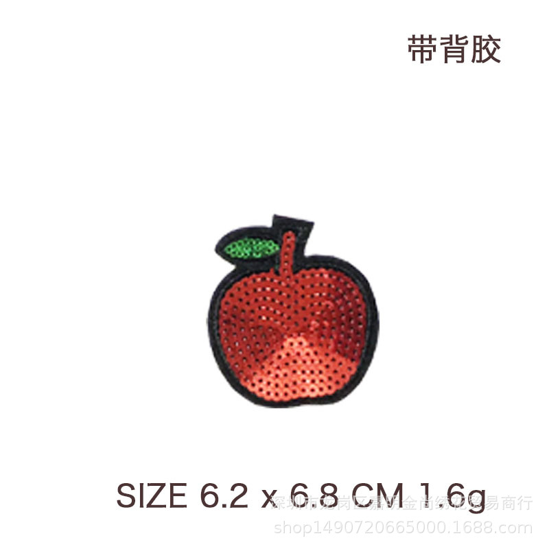 各种各样水果布贴