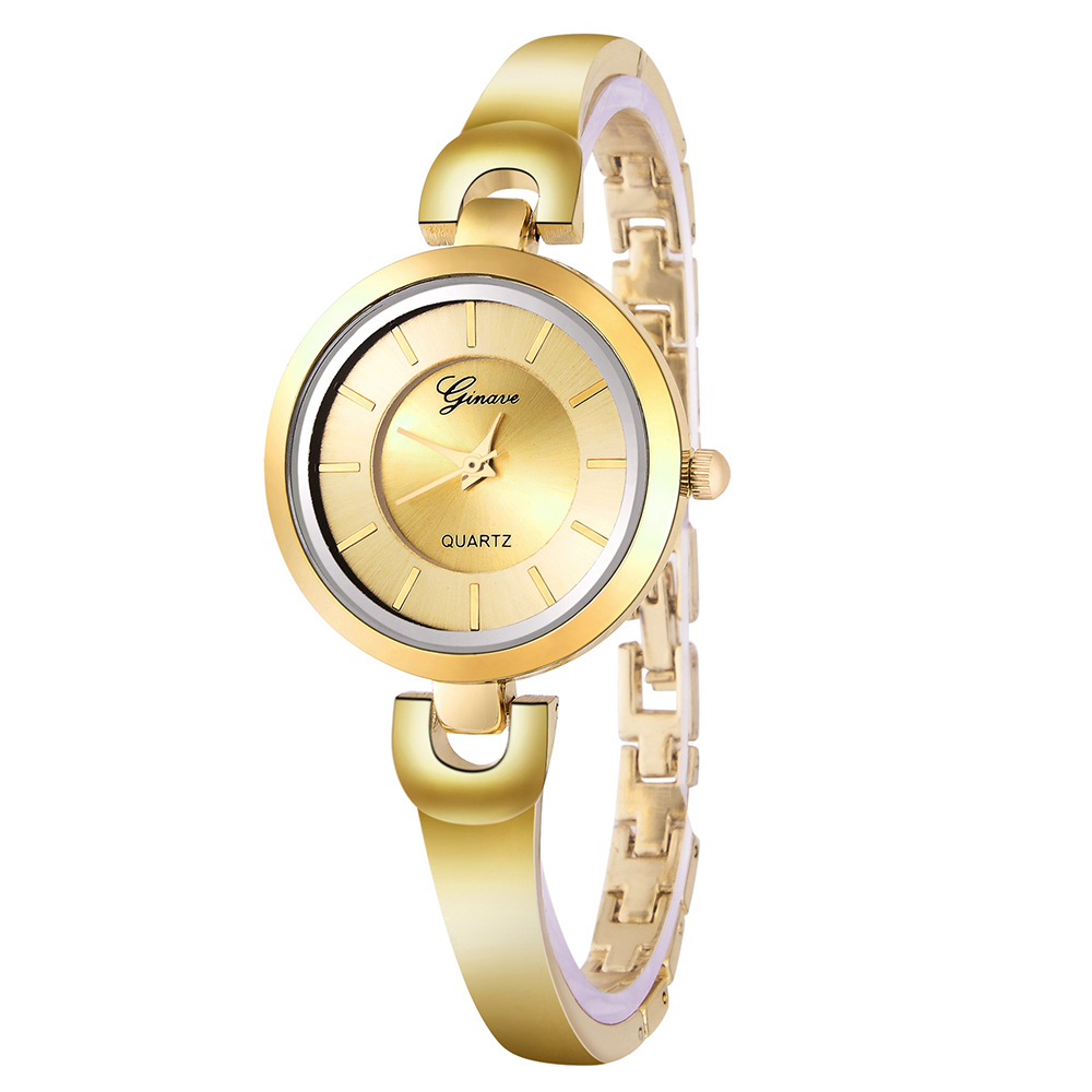 Élégant Glamour Géométrique Boucle En Fer À Cheval Quartz Femmes De Montres display picture 10