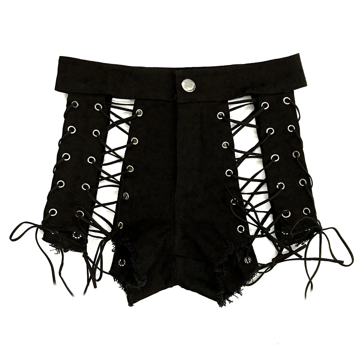 Denim Shorts Front View