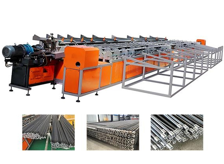 SYTS-200数控液压钢筋剪切套丝打磨墩粗生产线