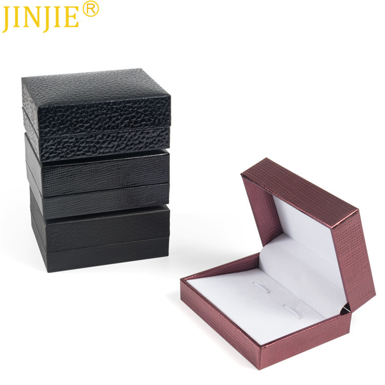新款高品质高档袖扣盒子 批发包装饰品盒首饰袖扣盒cufflinks box