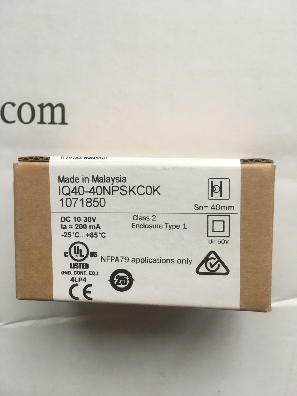 长距离 接近开关 IQ40-40NPSKC0K