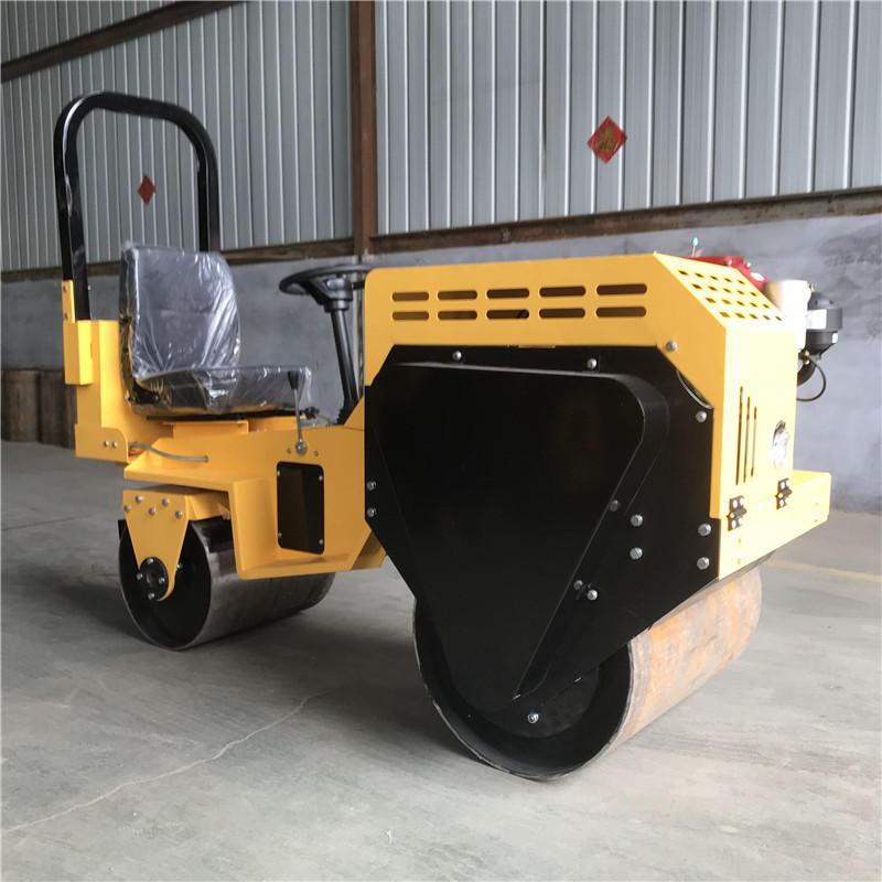 小型座驾全液压压路机的价格850座驾双钢轮双驱压路机震动压实机