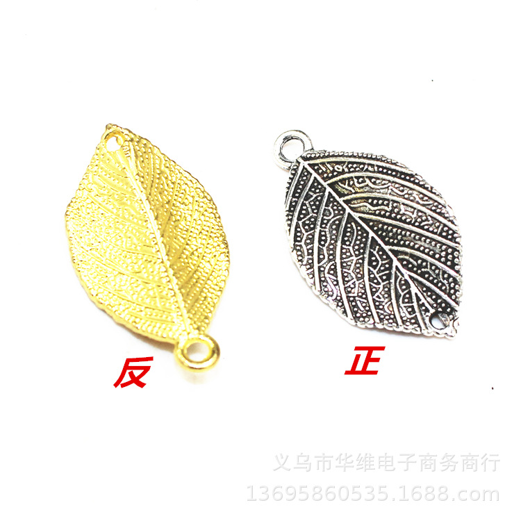 Venta directa de fábrica Moda coreana Árbol de vida tridimensional Hojas de bricolaje Collar Suéter Cadena Accesorios de joyería