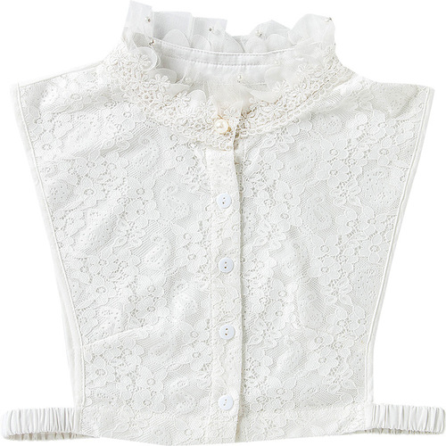 Fake collar, children's fake collar, autumn and winter fake collar, wooden ear edge decorative collar, fake stand-up collar, high collar, fake collar