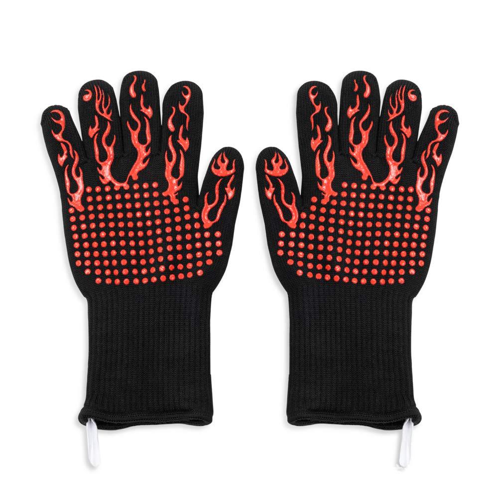 Amazon guantes explosivos resistentes a altas temperaturas guantes protectores de barbacoa horno de cocina horno microondas guantes de aislamiento térmico