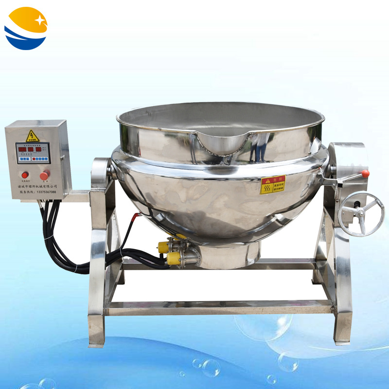 煮鸭蛋设备 厂家可定制 不锈钢电加热夹层锅 大型熬玉米机器
