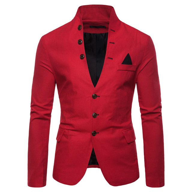 Spring new leisure collar suit