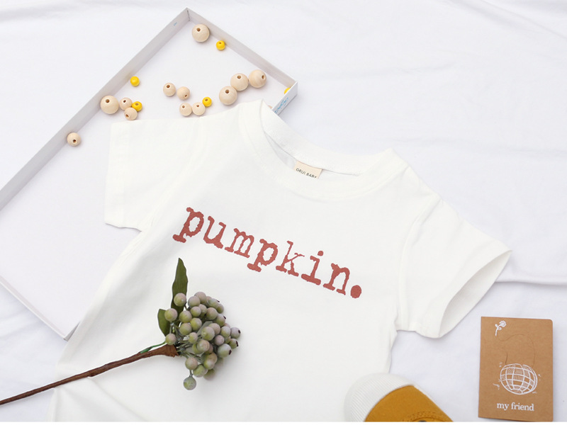 Simple Style Letter Cotton T-shirts & Shirts display picture 6