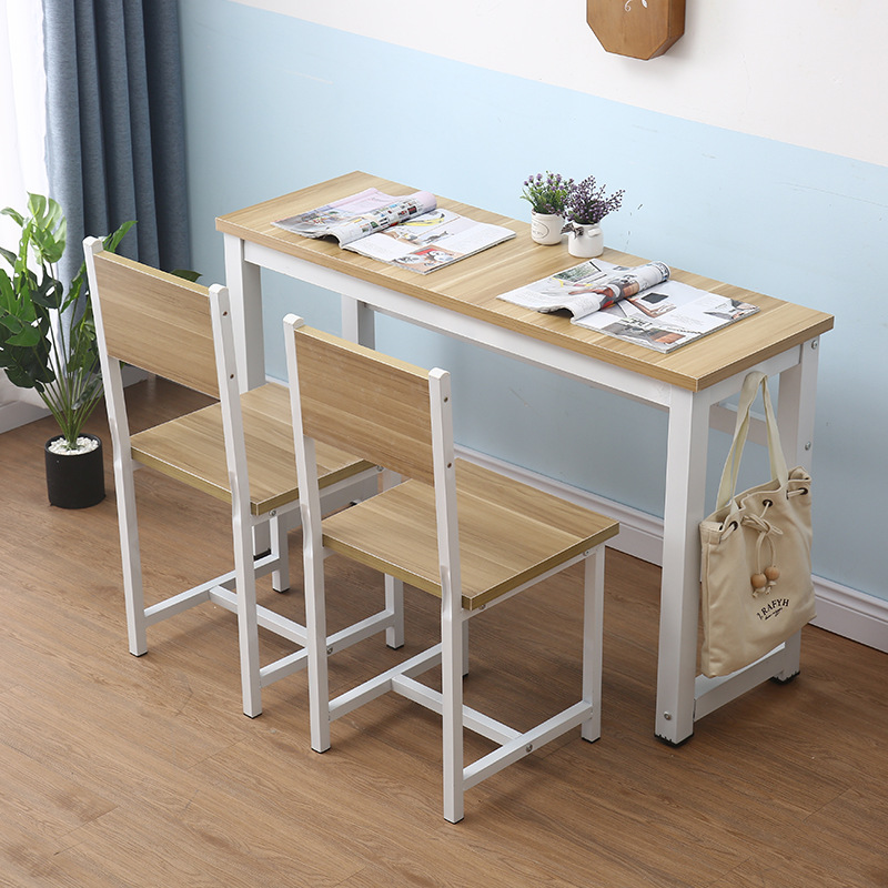 学校中小学生课桌椅组合补习班双人书桌辅导班培训桌儿童课桌批发|ms