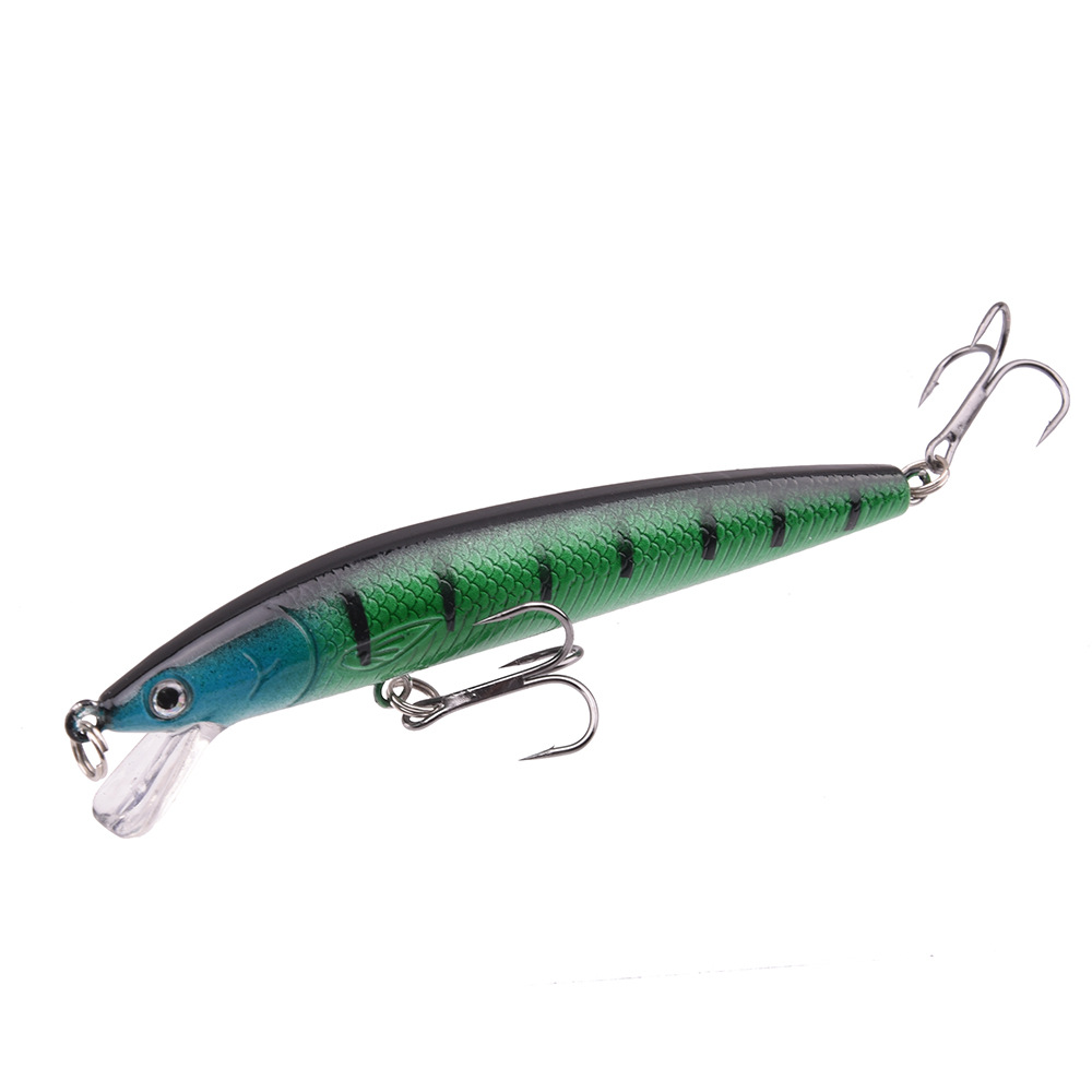 Shallow Diving Minnow Lures 100mm 7g Sinking Minnow Baits Fresh Water Bass Swimbait Tackle Gear