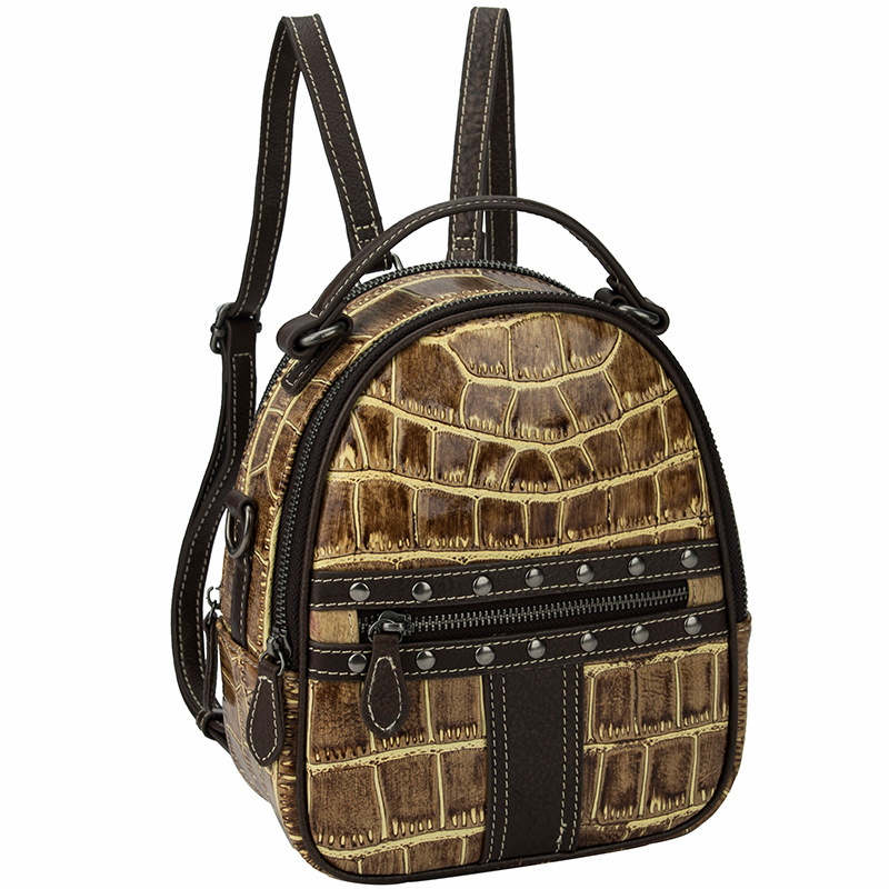 Borsa a tracolla in vera pelle con strato superiore a spalla singola in vacchetta, bp alla moda e versatile, piccola da donna_voghion.com