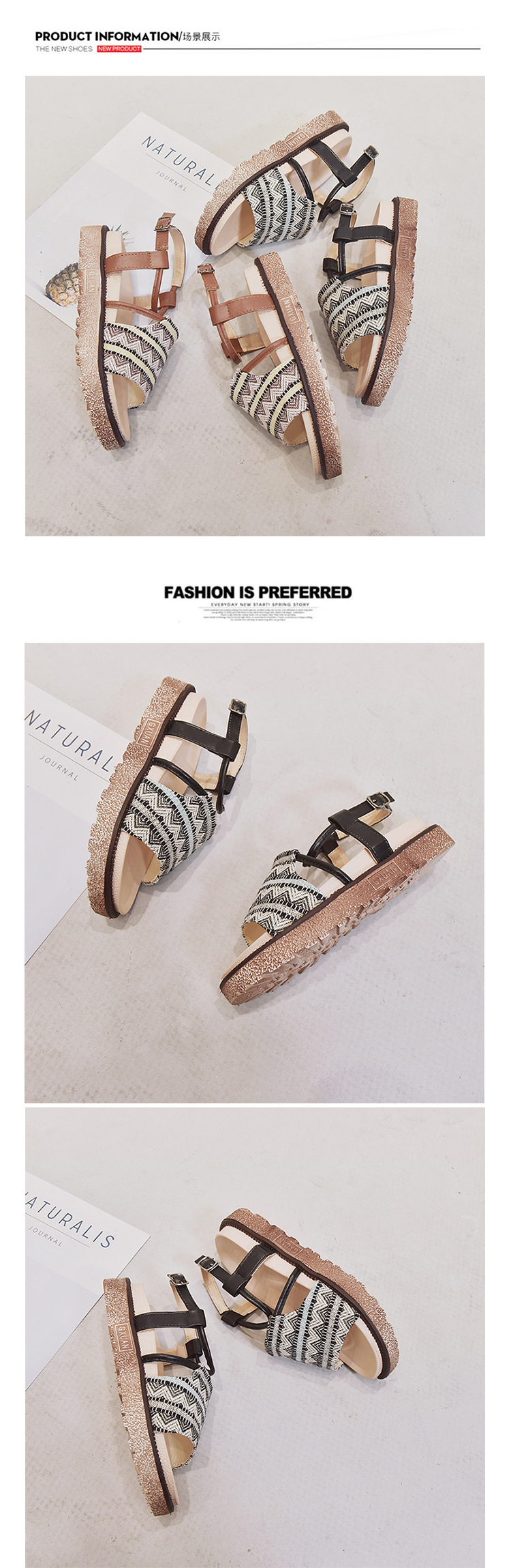 Chaussures été pour femme en Caoutchouc - Ref 3346924 Image 16