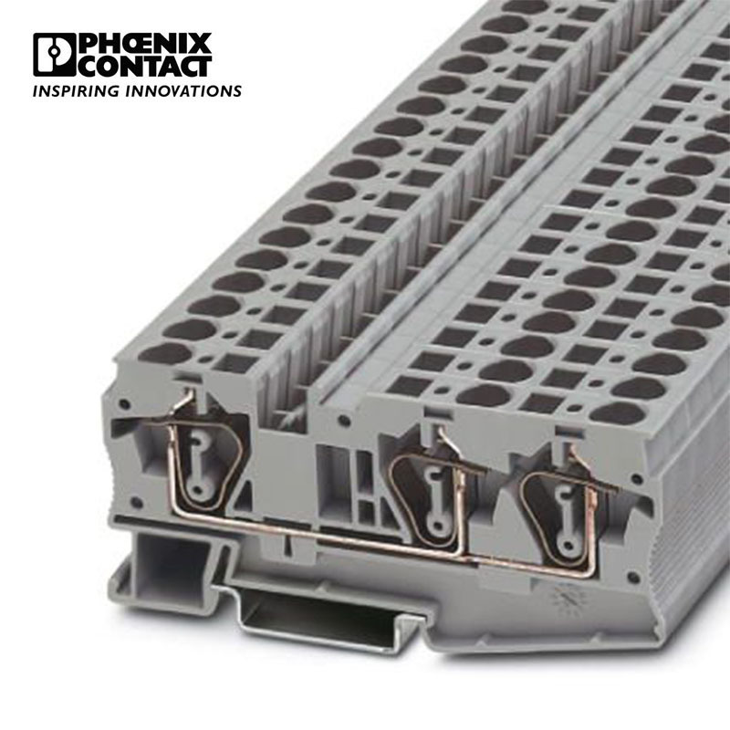 菲尼克斯 接线端子6平方弹簧连接双层端子凤凰端子 ST6-TWIN