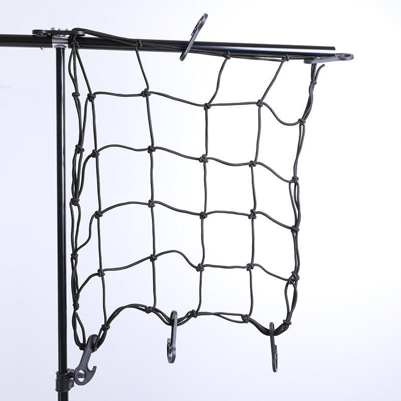 厂家供应摩托车弹力行李网 户外运动打包行李网 环保弹力绳行李网