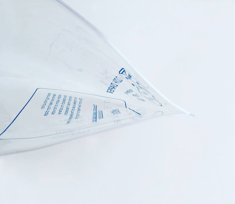 厂家定制PVC婴儿尿布包装袋 透明PVC服装拉链袋 环保幻彩