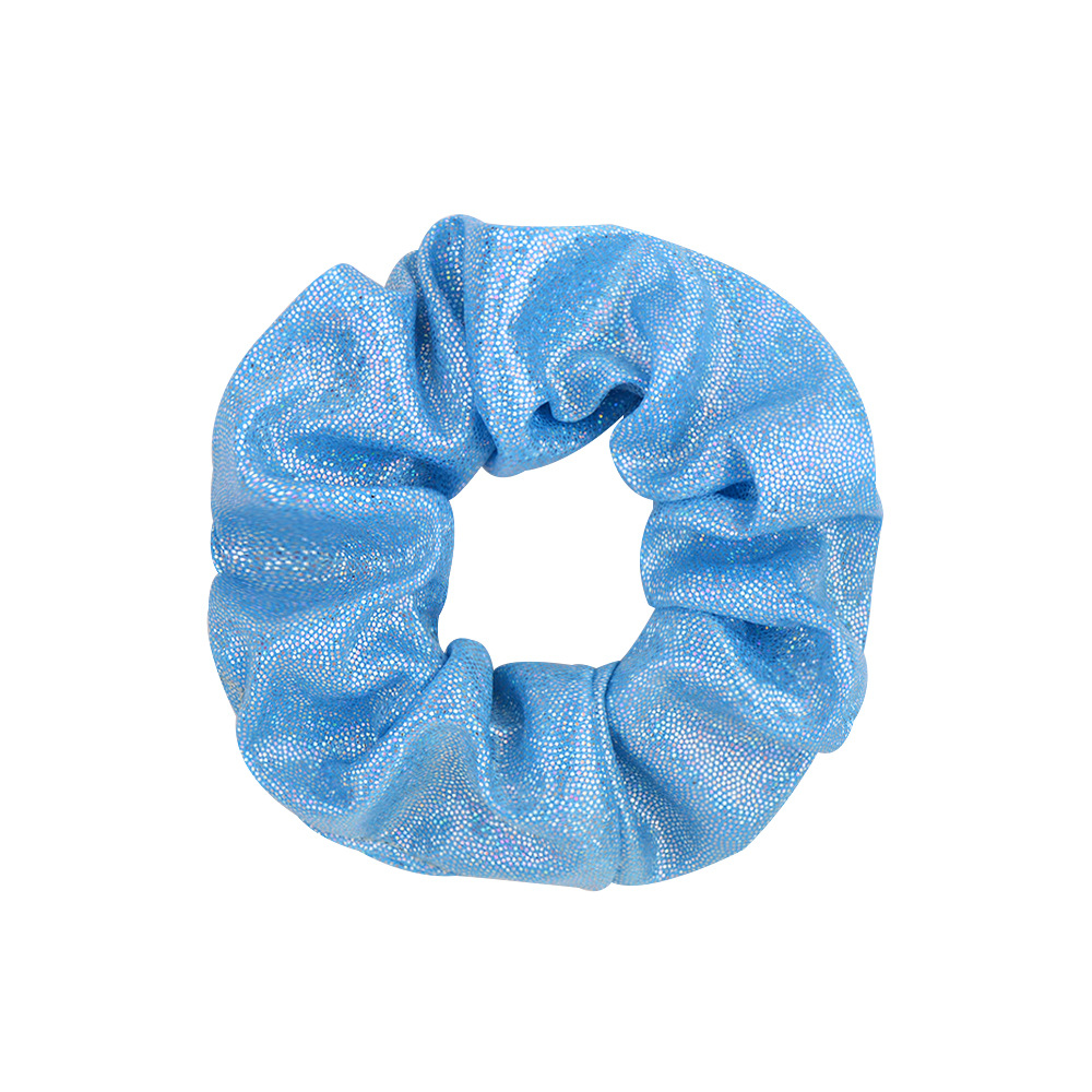 Simple Solid Color Laser Fabric Hair Scrunchies display picture 8