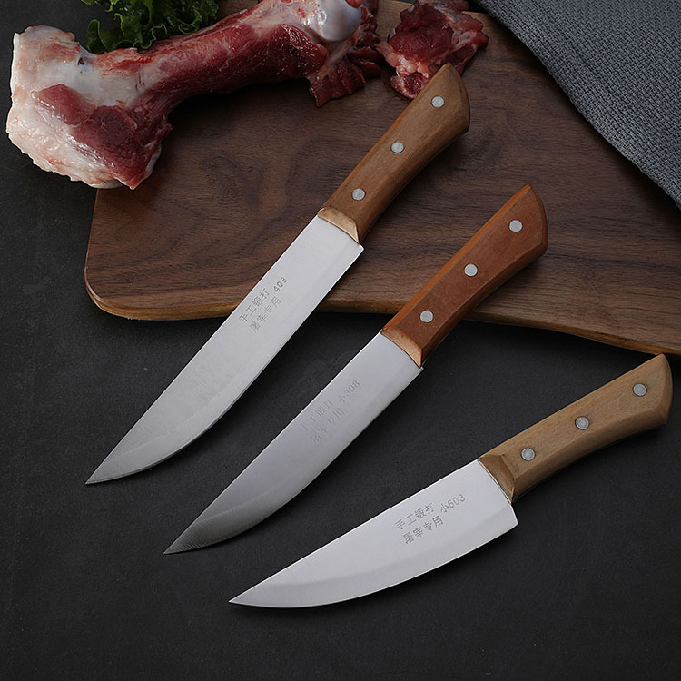 屠宰场不锈钢剔骨刀屠宰刀牛肉剔肉牛刀杀牛割肉刀具杀猪剥皮尖刀