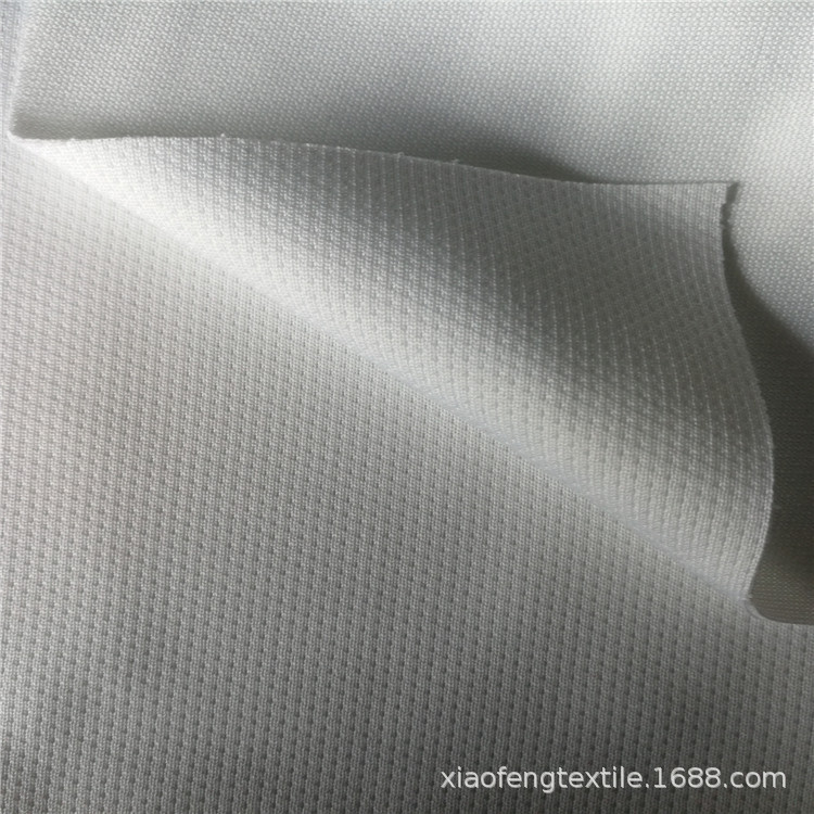 涤纶针织布，速干POLO衫运动服篮球足球服针眼网眼布，永久吸排