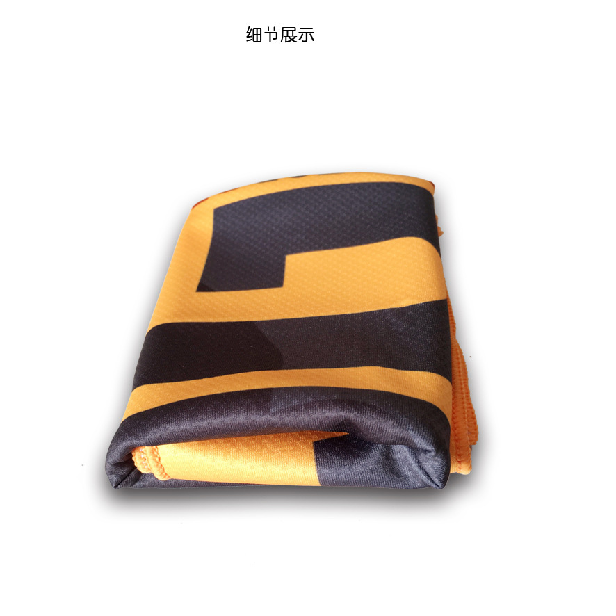 厂家直供运动健身冰感毛巾冷感冰凉巾 冰丝跨境运动冷感毛巾批发