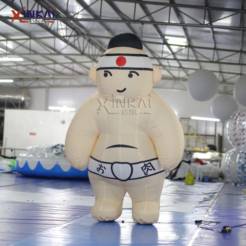 定制充气人偶卡通模型充气行走人偶服装活动充气公仔气模