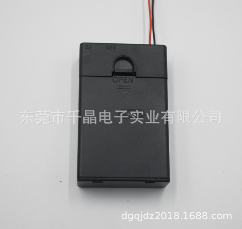 3节5号电池盒 室内加长3aa电池盒 厂家直营