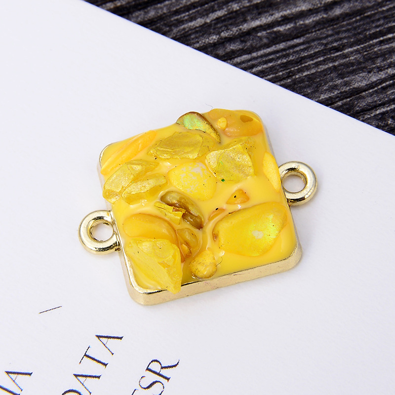 12g Weight Pendant Jewelry Making Type 16*20mm Jewelry Making Size DIY Jewelry Accessories Classification 5 PCS/Package Quantity Alloy Material Heart Shape Pattern Enamel Design Simple Style Style 5 PCS/Package 16*20mm Alloy Heart Shape Pendant 13