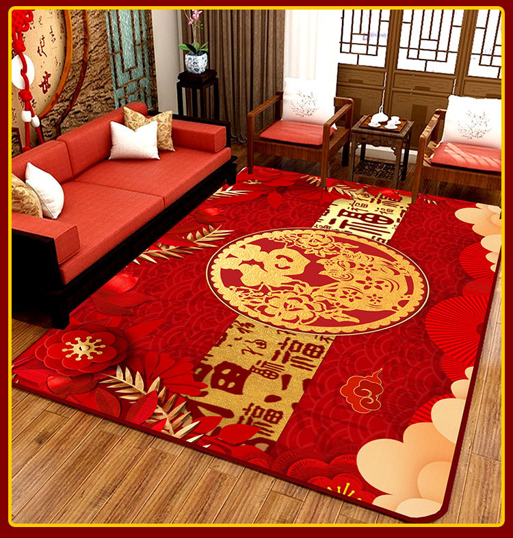 鼠年地毯,客厅地毯床边地毯,入户垫