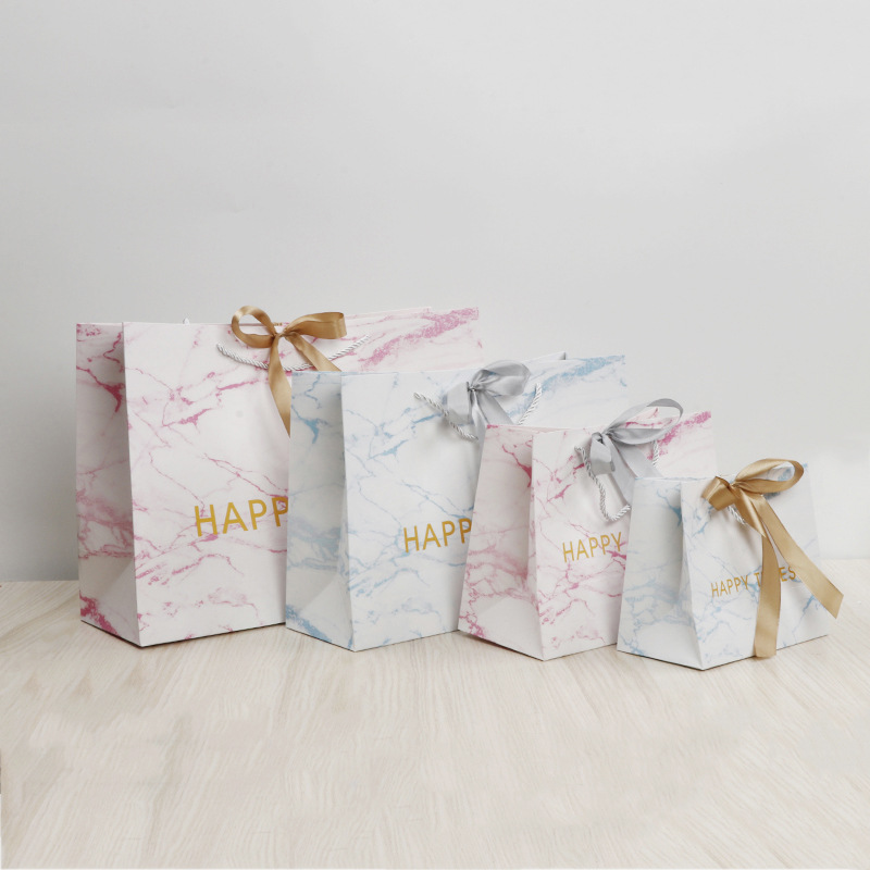 Butterfly Wedding Gift Gift Paper Bag Clothing Shopping Tote Bag Gift Packaging Bag display picture 2