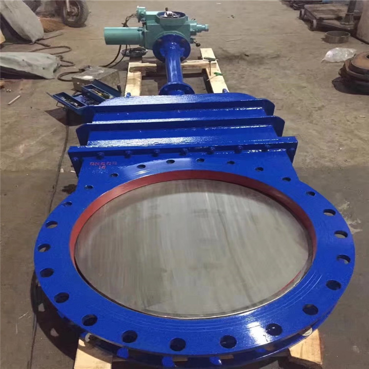 电动暗板刀型闸阀 DMZ973H-10C 电动排渣刀闸阀 插板阀 DMZ973X